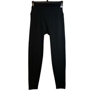 Gold Elite Black Soft Leggings Athletic Athleisure GYM Size Medium #DS-1709